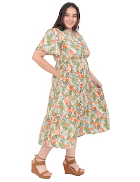 Vestido midi casual Cariló para mujer