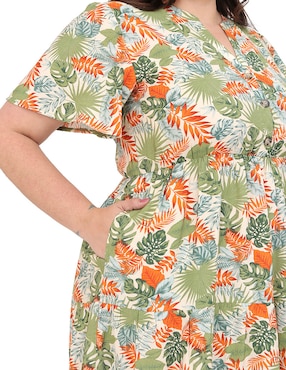 Vestido midi casual Cariló para mujer