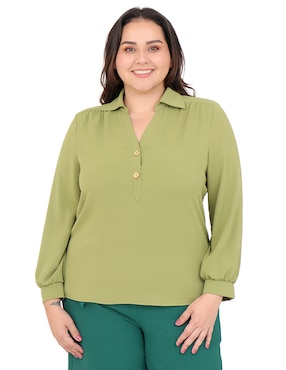 Blusa Cariló manga larga para mujer