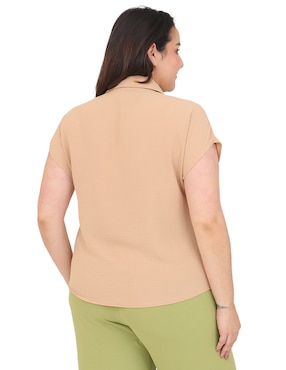 Blusa Cariló manga corta para mujer