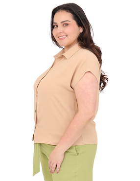 Blusa Cariló manga corta para mujer