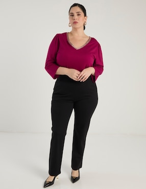 Pantalón Davinchy regular para mujer