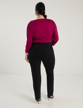 Pantalón Davinchy regular para mujer