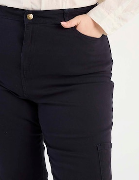 Jeans slim cintura baja Lieb Plus para mujer