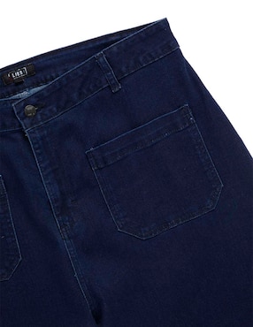 Jeans capri amplio cintura alta Lieb Plus para mujer