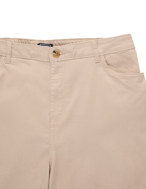 Pantalón capri Lieb Plus regular para mujer