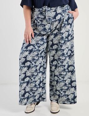Pantalón relaxed Lieb Plus amplio para mujer
