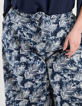Pantalón relaxed Lieb Plus amplio para mujer