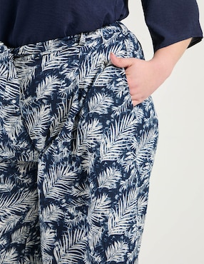 Pantalón relaxed Lieb Plus amplio para mujer
