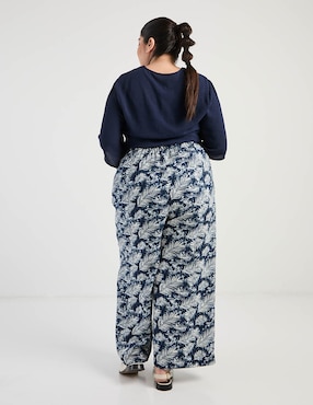 Pantalón relaxed Lieb Plus amplio para mujer