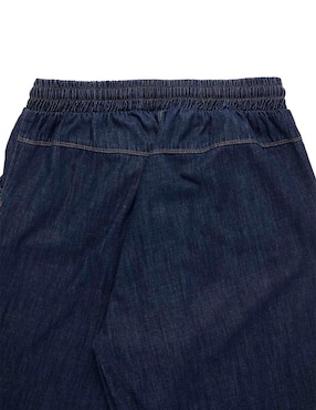 Jeans amplio cintura media Lieb Plus para mujer