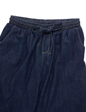 Jeans amplio cintura media Lieb Plus para mujer