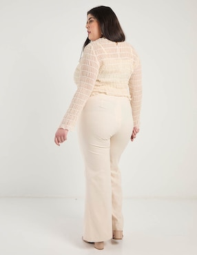 Pantalón Ivonne Plus straight para mujer