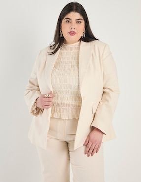 Saco casual Ivonne Plus para mujer