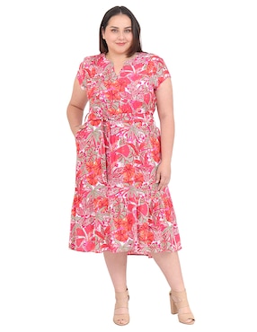 Vestido 3/4 casual Cariló Grupo Bromelia para mujer