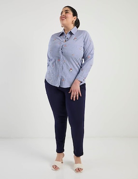 Pantalón Davinchy slim para mujer