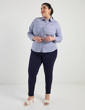 Pantalón Davinchy slim para mujer