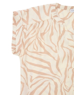 Blusa Davinchy manga corta para mujer