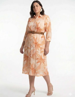 Vestido largo casual Davinchy para mujer