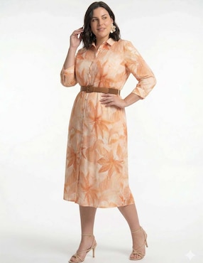 Vestido largo casual Davinchy para mujer