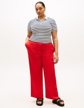 Playera tipo polo Tommy Plus para mujer