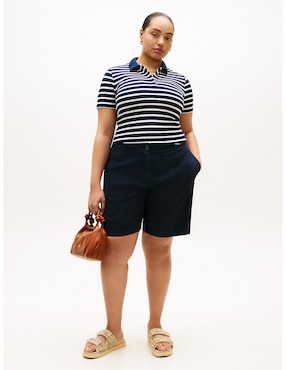 Playera tipo polo Tommy Plus para mujer