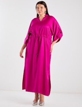 Vestido largo casual Ivonne plus para mujer