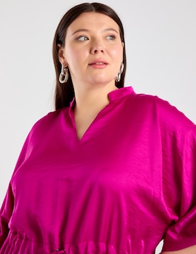 Vestido largo casual Ivonne plus para mujer