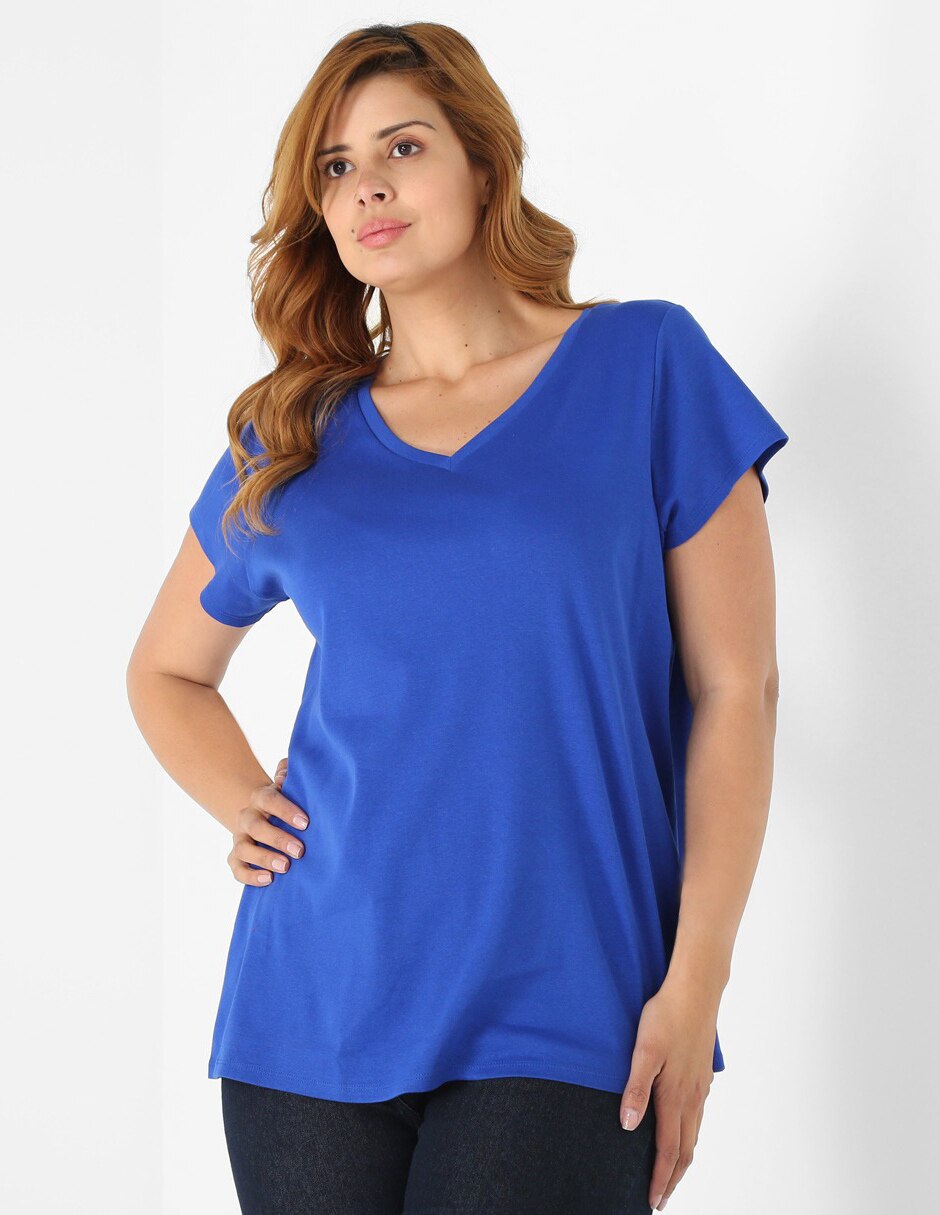 Blusa Liz Claiborne manga corta corte recto en Liverpool