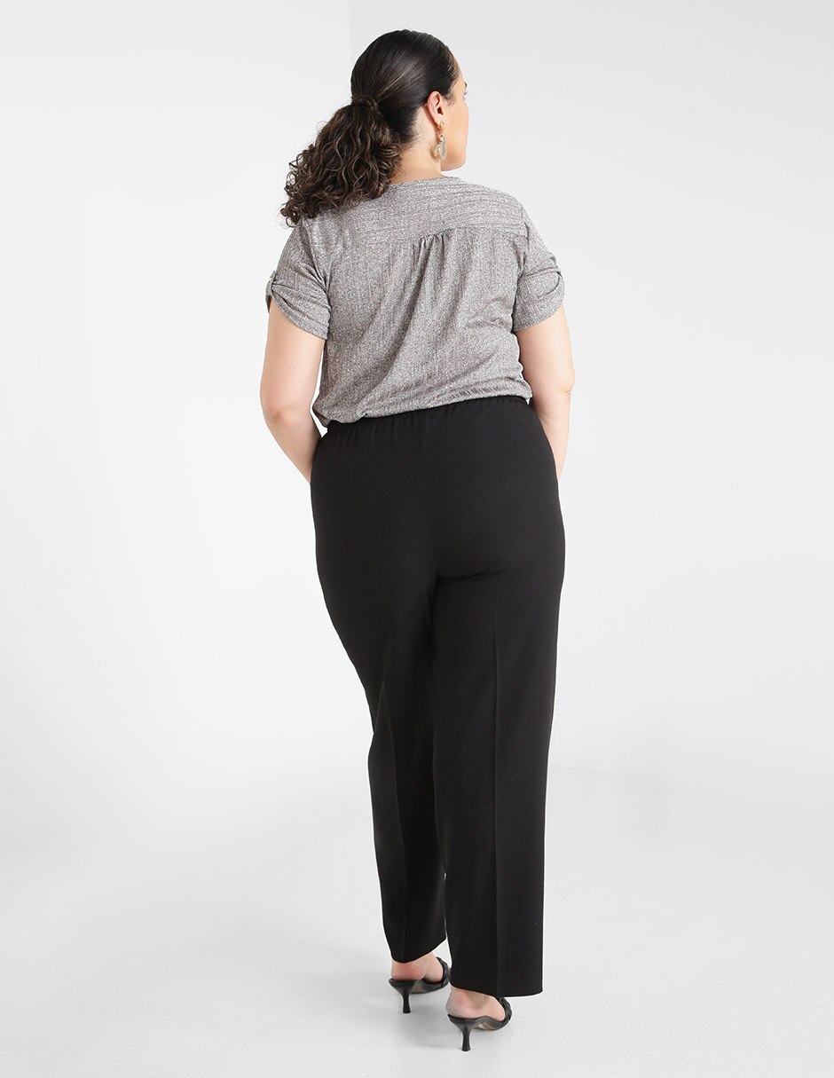 Pantalón capri LIEB Basics Plus straight para mujer