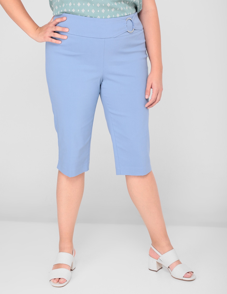 Pantalón capri LIEB Plus recto para mujer en Liverpool