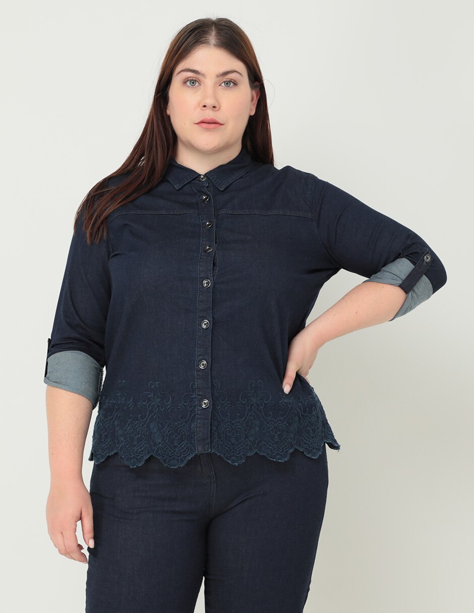 Blusa manga larga para mujer 1