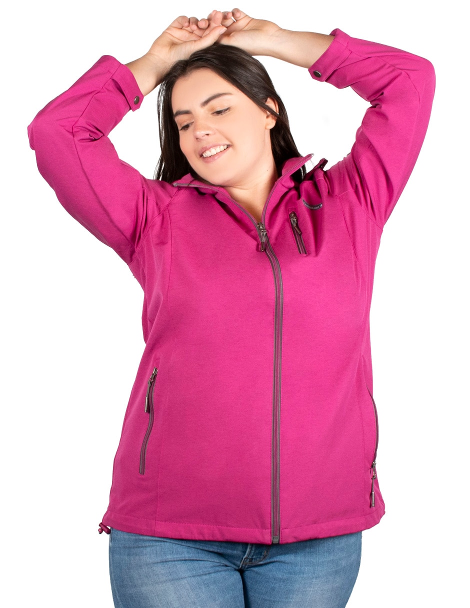 Chamarra cazadora impermeable para mujer 2