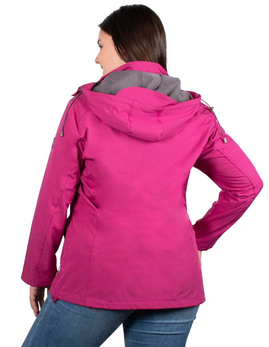 Chamarra cazadora impermeable para mujer 5