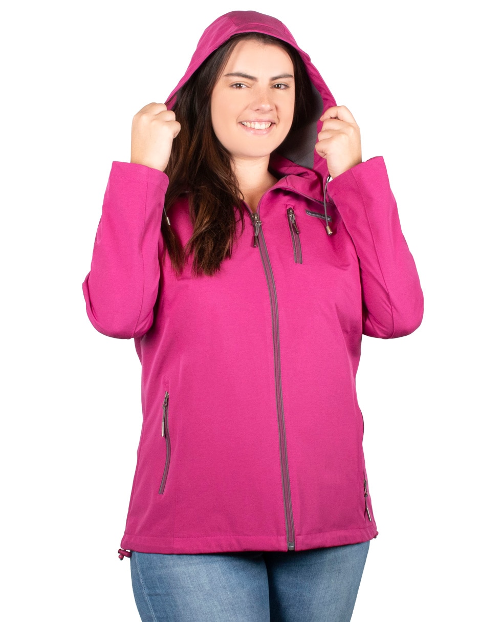 Chamarra cazadora impermeable para mujer 6