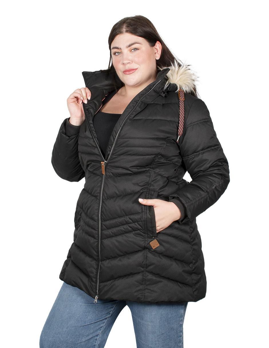 Chamarra acolchada impermeable para mujer 3