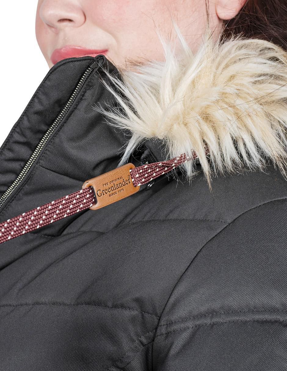 Chamarra acolchada impermeable para mujer 4
