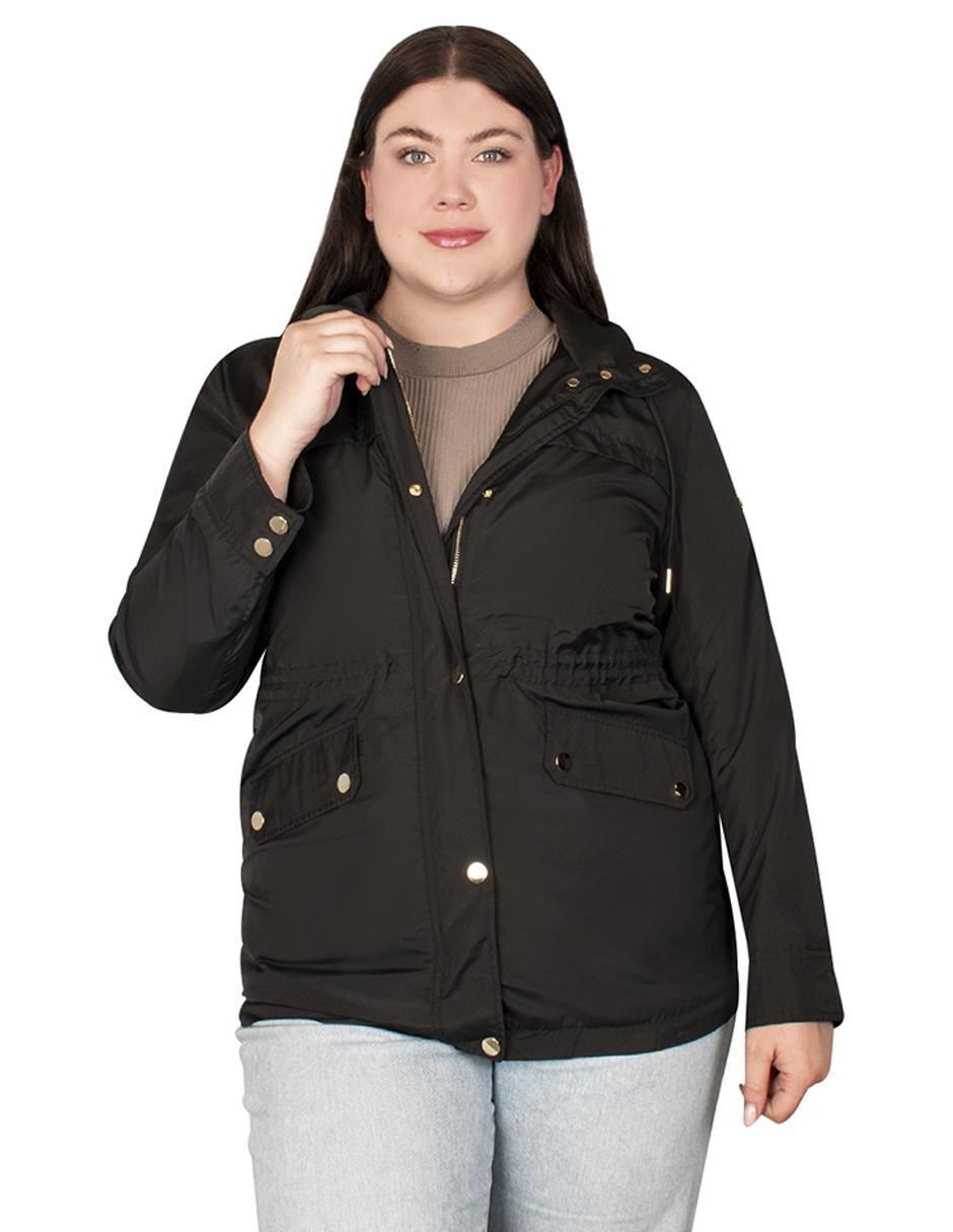 Chamarra parka impermeable para mujer