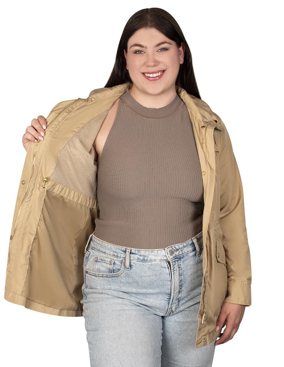 Chamarra parka impermeable para mujer 2