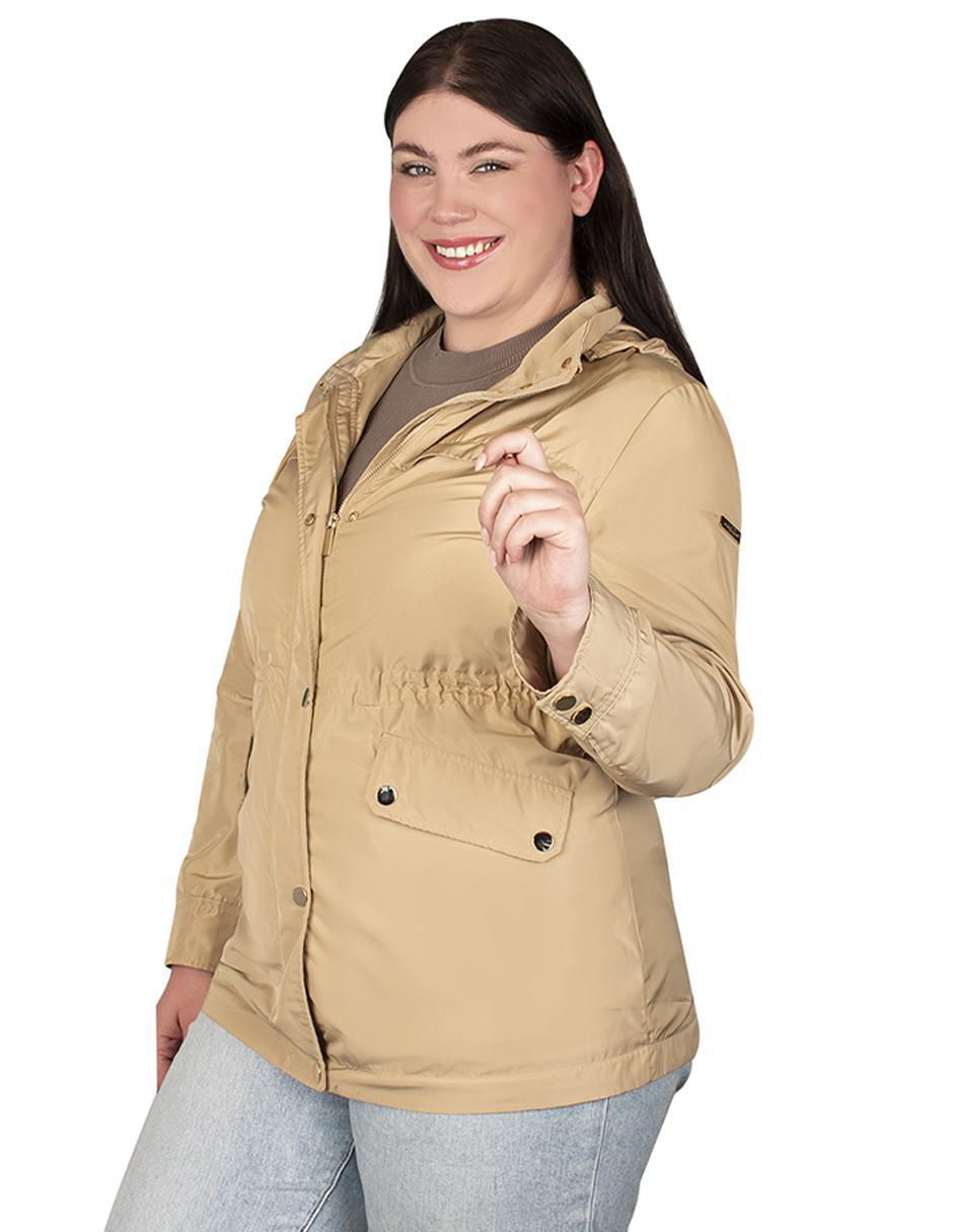 Chamarra parka impermeable para mujer 3