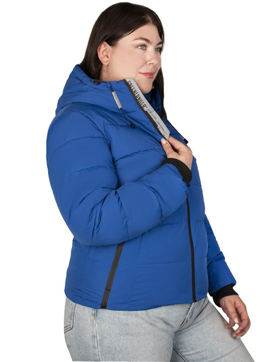 Chamarra acolchada impermeable para mujer 3