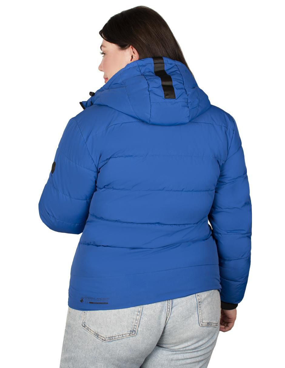 Chamarra acolchada impermeable para mujer 4