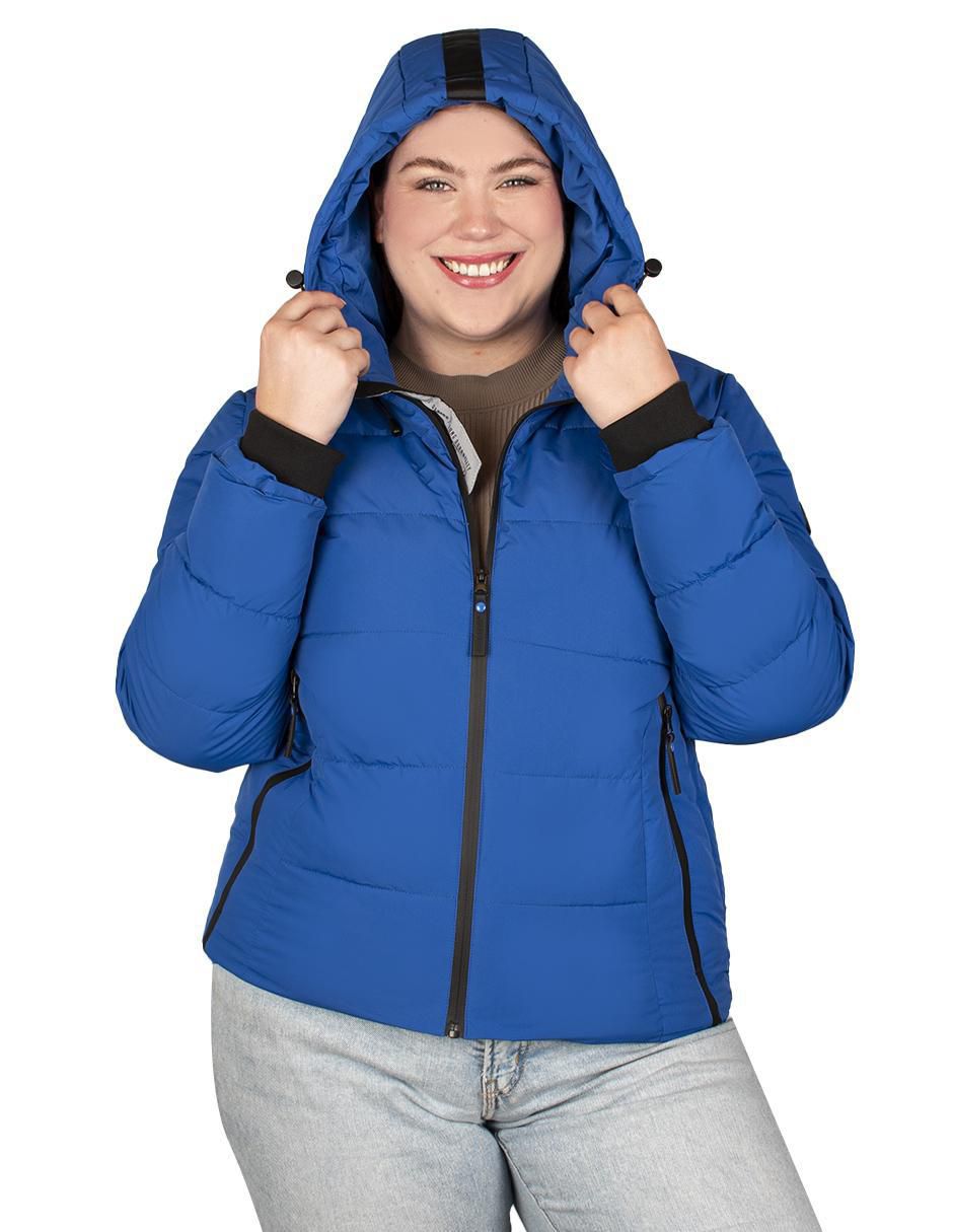 Chamarra acolchada impermeable para mujer 5