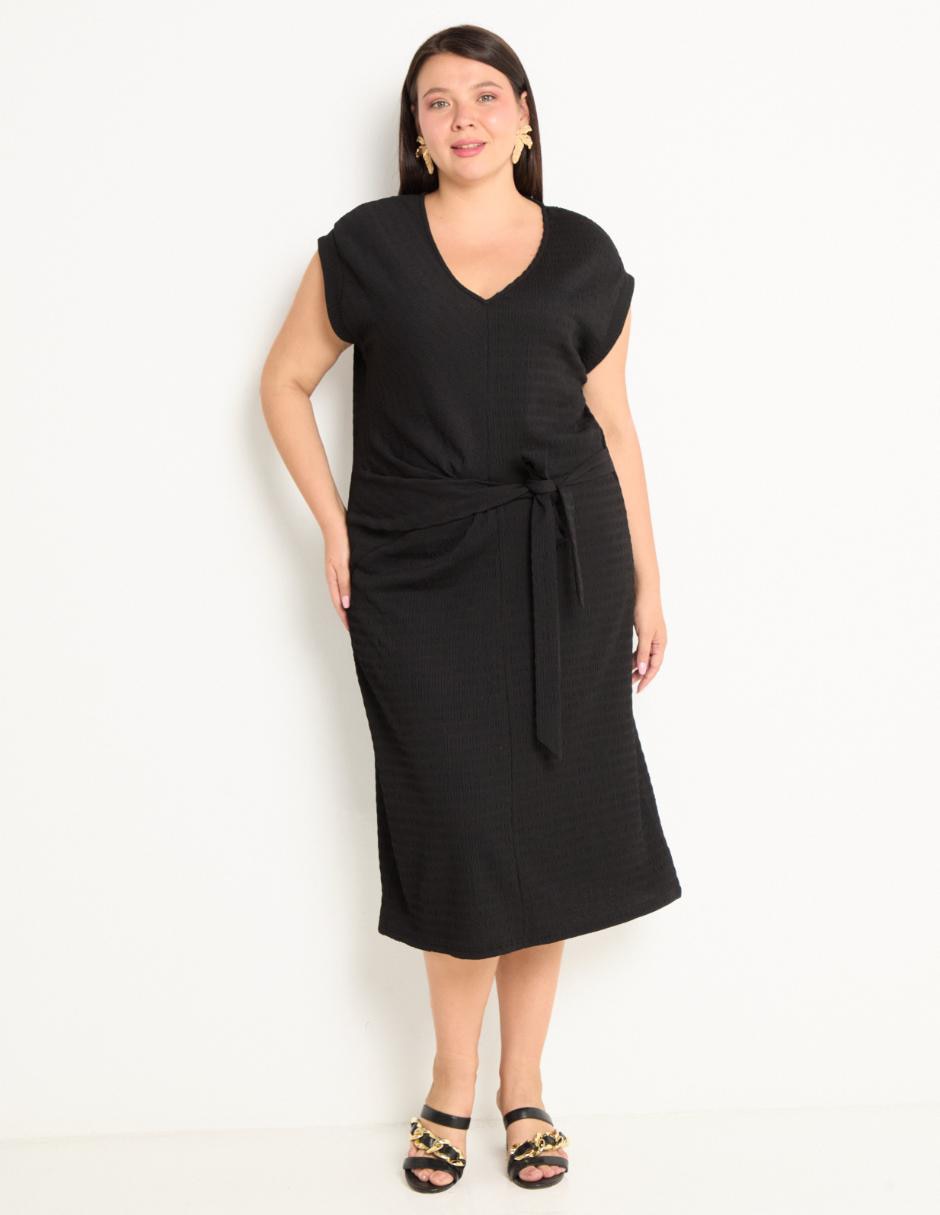 Vestido midi casual para mujer Vestido midi casual para mujer