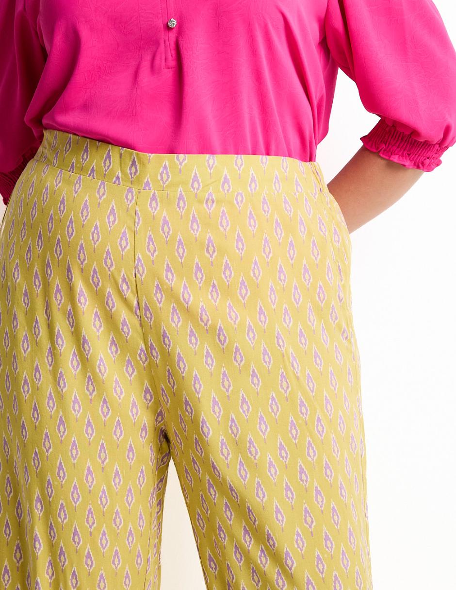 Pantalón relaxed straight para mujer 4