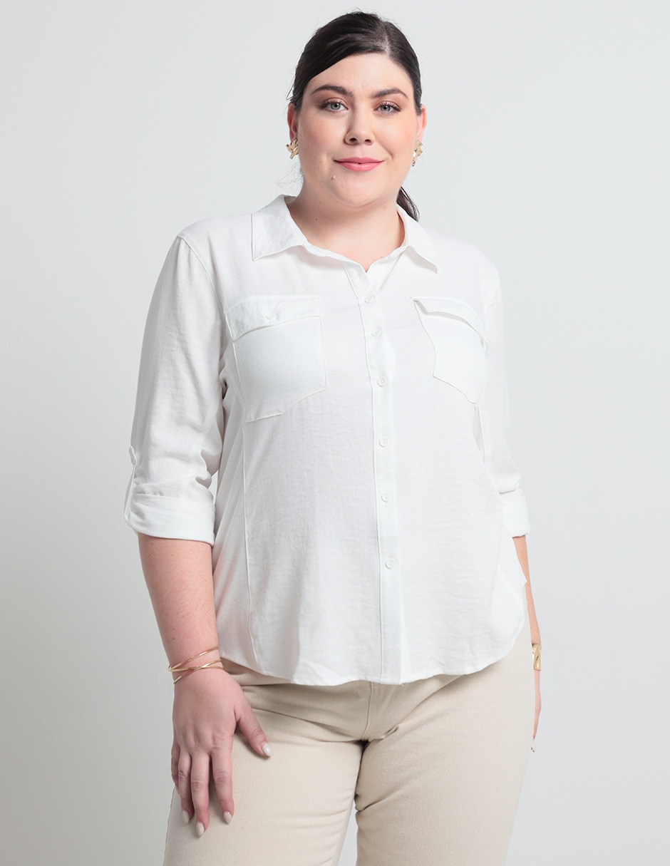 Blusa manga larga para mujer Blusa manga larga para mujer