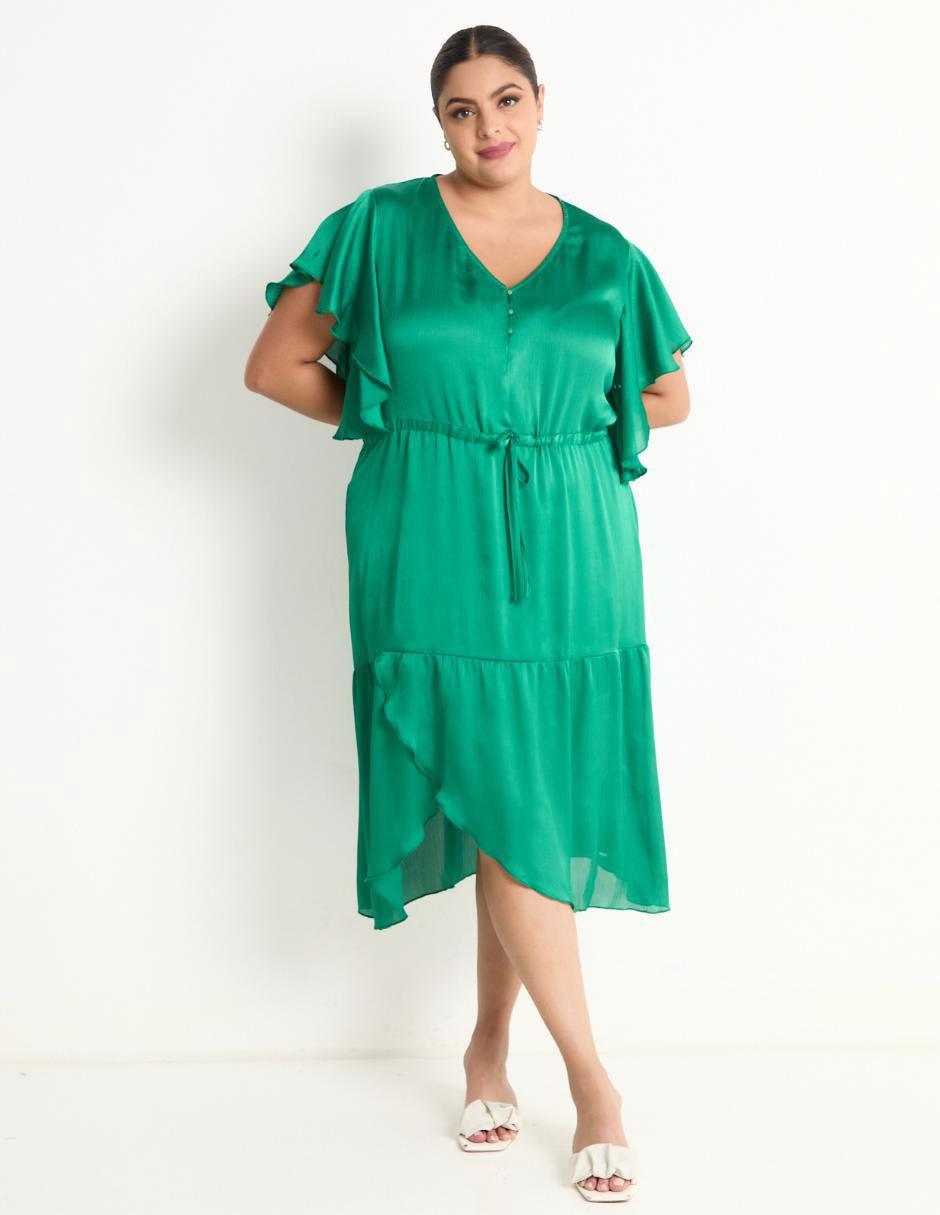 Vestido midi casual para mujer Vestido midi casual para mujer
