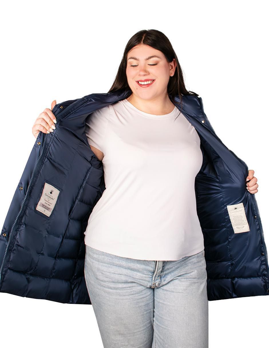 "chamarra" acolchada greenlander no impermeable "de" poliéster "para mujer"
