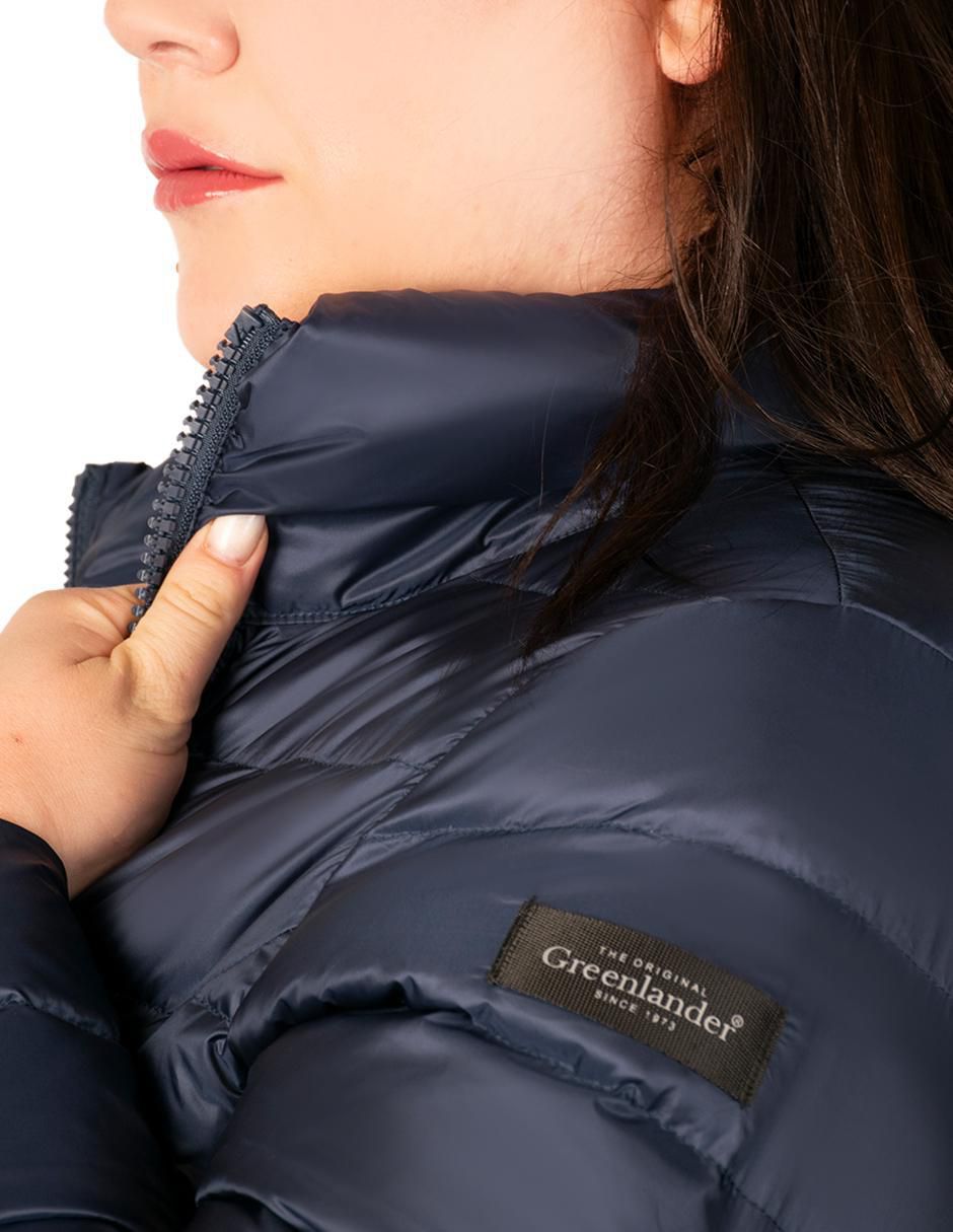 "chamarra" acolchada greenlander no impermeable "de" poliéster "para mujer"