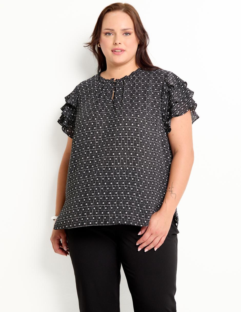 Blusa manga corta para mujer Blusa manga corta para mujer